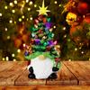 Светящиеся карликовые рождественские елочные украшения 6,3-дюймовая карликовая рождественская елка с 30 разноцветными огнями 1 шт.