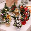 Mini Christmas Tree Christmas Ornaments Festival Table Miniature Ornament Home Decoration