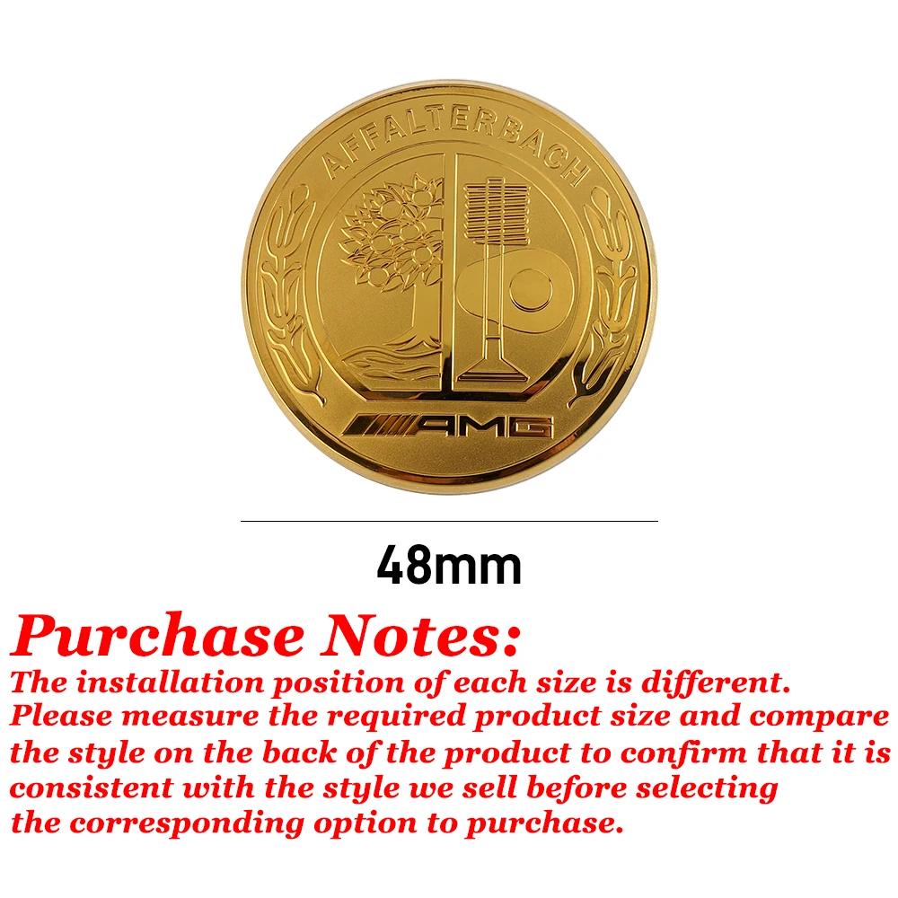 Car Sticker 3D Aluminum Car One-touch Start Cover Ignition Device Button Decoration Sticker For Mercedes Benz AFFALTERBACH AMG B