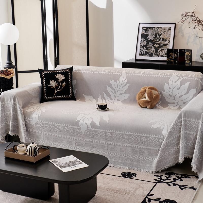 Nordic Light Luxury High-end Диванное Полотенце Полное Покрытие Дивана Ткань Чехол Для Дивана Новогоднее Новое Покрывало Для Дивана С Защитой От Царапаньями Кошек