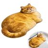 Милый кошачий коврик для ванной Супервпитывающий Нескользящий 3D-формат животного Коврик для ванной Быстросохнущий Коврик перед дверью туалета для любителей кошек Домашний декор