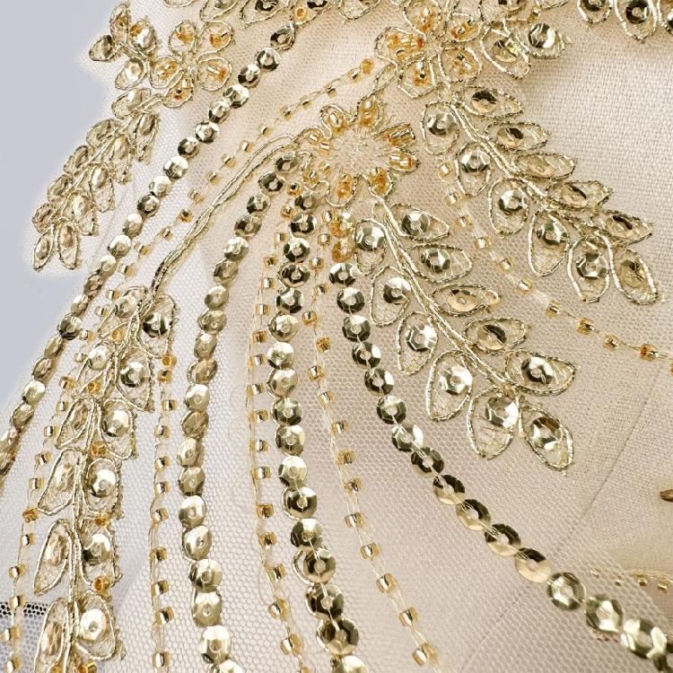 2 шт. Бахрома Бисер Пайетки Нашивки Роскошные Декоративные Аксессуары для Креативных Любителей Моды