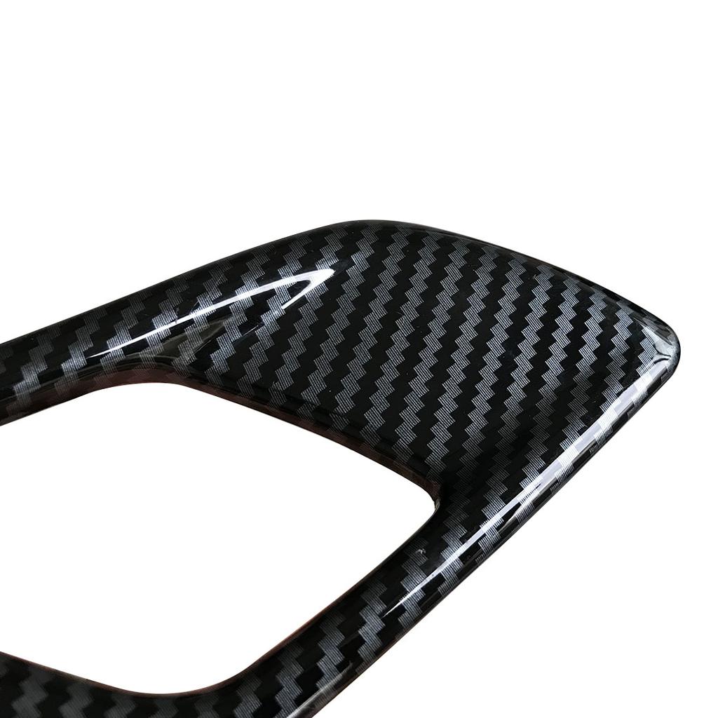 Декоративная накладка на чашу дверной ручки цвета карбонового волокна, подходит для Ford Ranger Everest 2015 2016 2017 2018