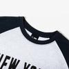 Футболка New Era Mlb New York Yankees Raglan, вечерняя, синяя 14679817 S