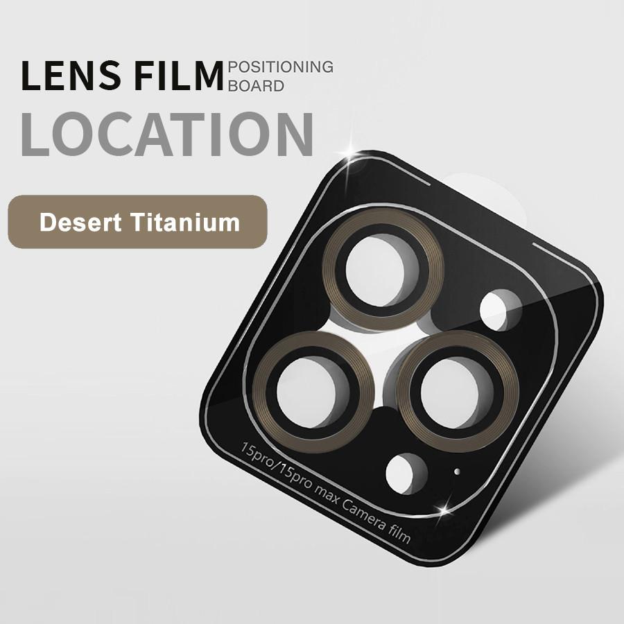 Metal Ring Lens Protector Tempered Glass Camera Cover For iPhone 16 15 14 13 12 11 Pro Max 16 Plus 13 Mini