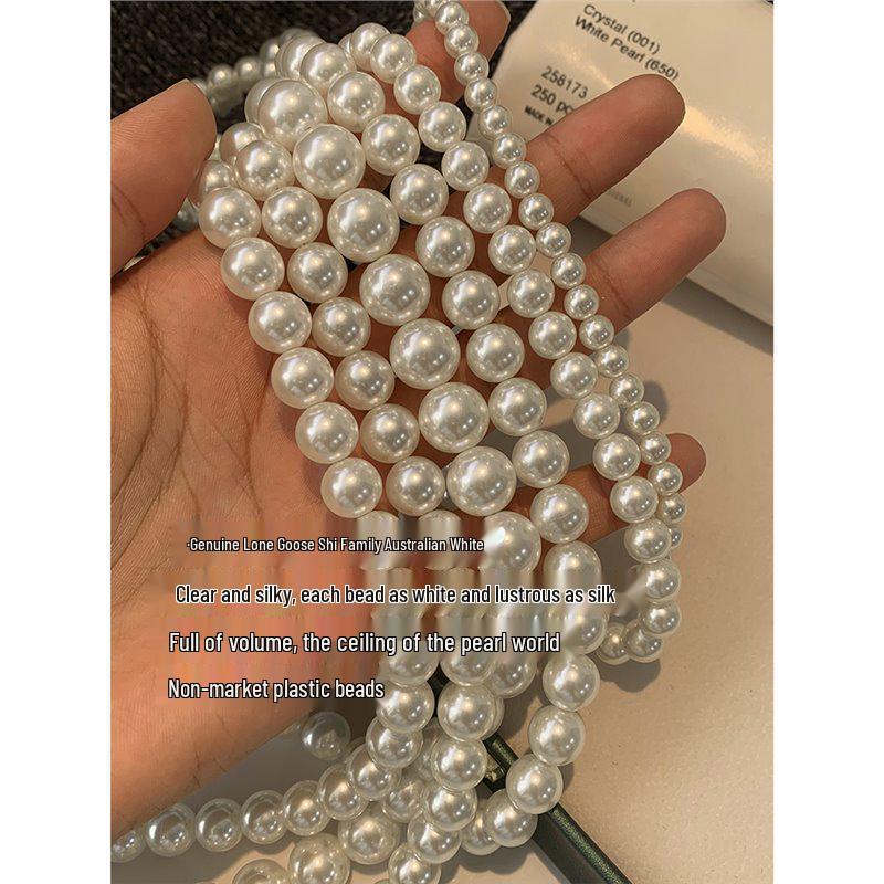 Shi Jia 2025 Женское роскошное многослойное колье-чокер из микро-жемчуга