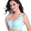 Large Size Women Ultra Thin Minimizer Brassiere Unpadded Underwire Gather Bra Sexy Lace Lingerie