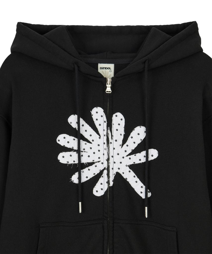 Худи с молнией Dandel Dd Symbol Applique (черный)