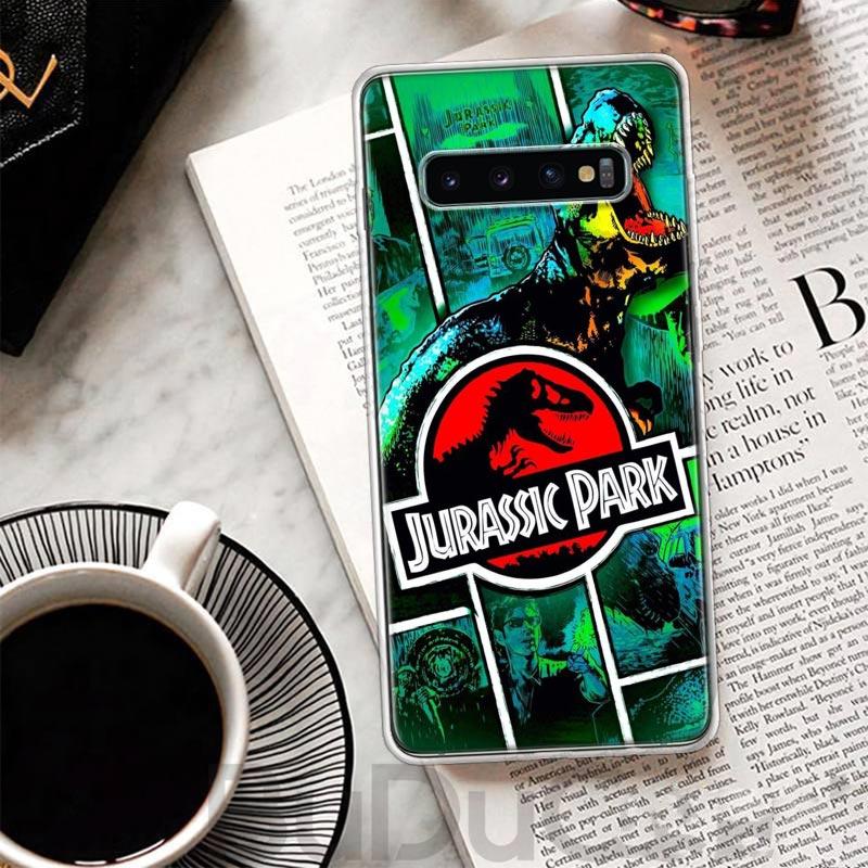 Jurassic Park Dinosaur World Cover For Samsung Galaxy S23 S22 S24 S25 Ultra Phone Case S21 Plus S20 FE S10 + S25Ultra Print Fund