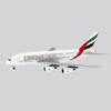 For Airbus A380 1:300 Paper Craft Model 3D DIY High Precision Color Print Dutch Cardboard
