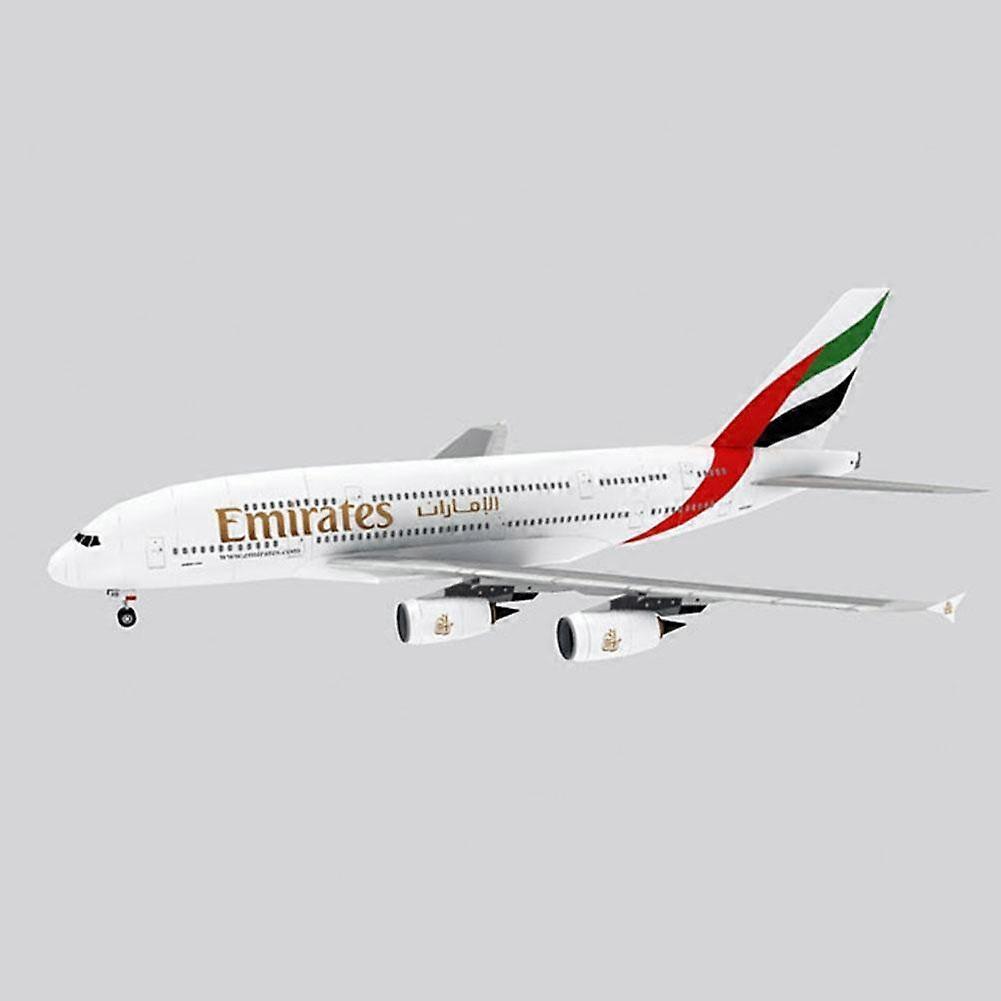 For Airbus A380 1:300 Paper Craft Model 3D DIY High Precision Color Print Dutch Cardboard