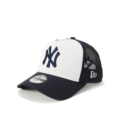 Детская кепка New Era с сеткой Youth MLB Хлопок NY YOUTH YTH 940AFTR NEYYAN СЕТКА NVY 14392018 NER36K3908 9FORTYA-Frame Белый/Темно-синий 52-56см