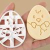 Easter Cookie Cutter Rabbit Mold Stamp Kids Easter Party Bunny Embosser Biscuit Mold Baking Tool Easter Decorations Supplies