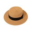 Summer Straw Hat for Women Sun Protection Vacation Beach Hat Fashionable and Versatile Large Eave Straw Woven Hat for Men