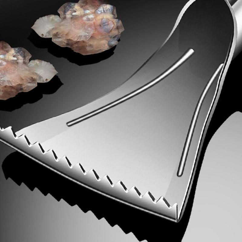 Инструмент для чистки рыбы из нержавеющей стали для легкого удаления чешуи, аксессуар для чистки рыбы для кухонь и рынка морепродуктов