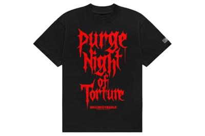 Новая Japan Pro-Wrestling HOUSE OF TORTURE x ROLLING CRADLE PURGE NIGHT OF TORTURE Футболка, размер L (6928104402)