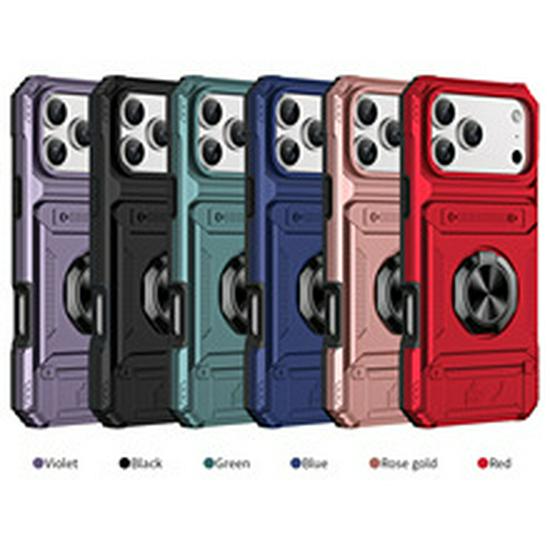 Защитный чехол для Apple iPhone 17 и Google Pixel 9: Трехзащитный, Ударопрочный, Невидимая подставка