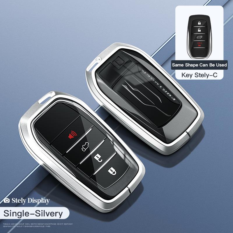Футляр для ключа Toyota: Подходит для Highlander, Camry, Crown, Corolla, Prado, Reiz