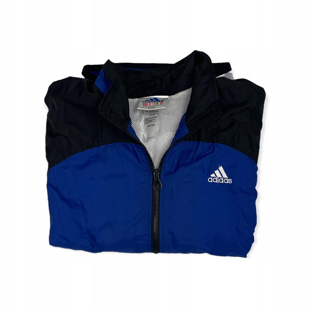 ADIDAS Men's Navy Blue Tracksuit Jacket S - Used