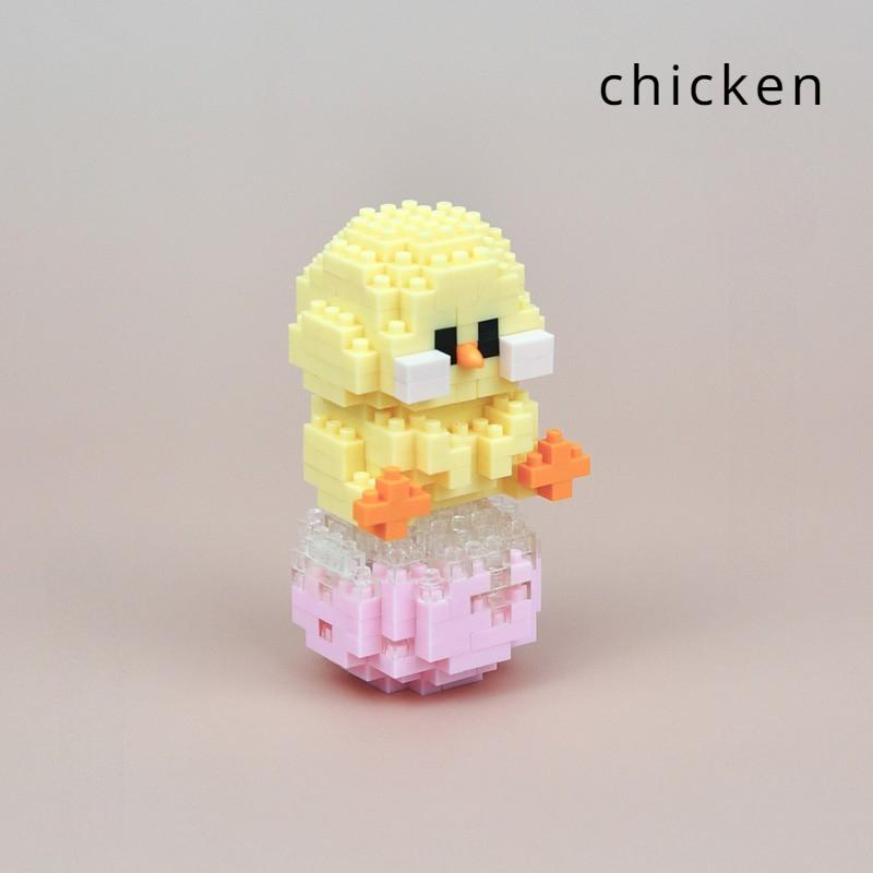 Mid -granular Puzzle Assembly Building Block Toy Chinese Zodiac Signs