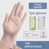 Thickened Durable TPE Food Grade Disposable Kitchen Gloves