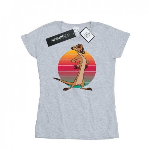 Disney Womens/Ladies The Lion King Timon Sunset Cotton T-Shirt