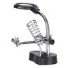 Magnifying Glass with Stand Magnifier Lamp LED Auxiliary Clamp Clip Soldering Station