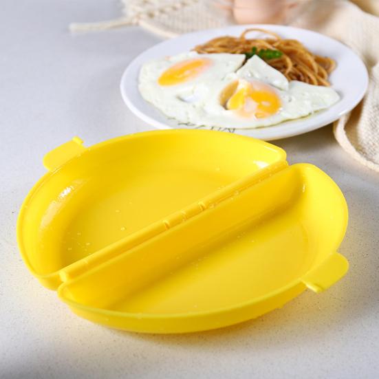 Yousheng Silicone Egg Cooker Mold for Microwave & Oven Non-Stick Omelette Poached Egg Maker BPA-Free Breakfast Sandwich Maker Home Kitchen Tool