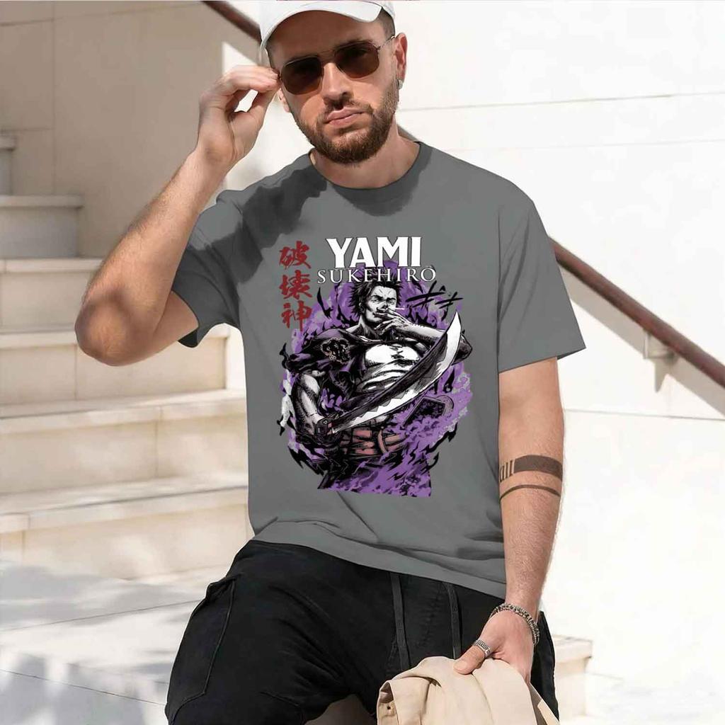 Yami Sukehiro Clover Tshirt Anime Printed Tshirt For Unisexs Clothing Y2k Washed D T Shirt Pure Tees Tops 2026 New Model