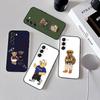 D-CartoonS Мишка R-PoloS Чехол для телефона Черный Ультратонкий Ударопрочный Чехол Для Samsung S24/S25/S22/S30/Note20/Lite/Ultra/5G/Plus/FE