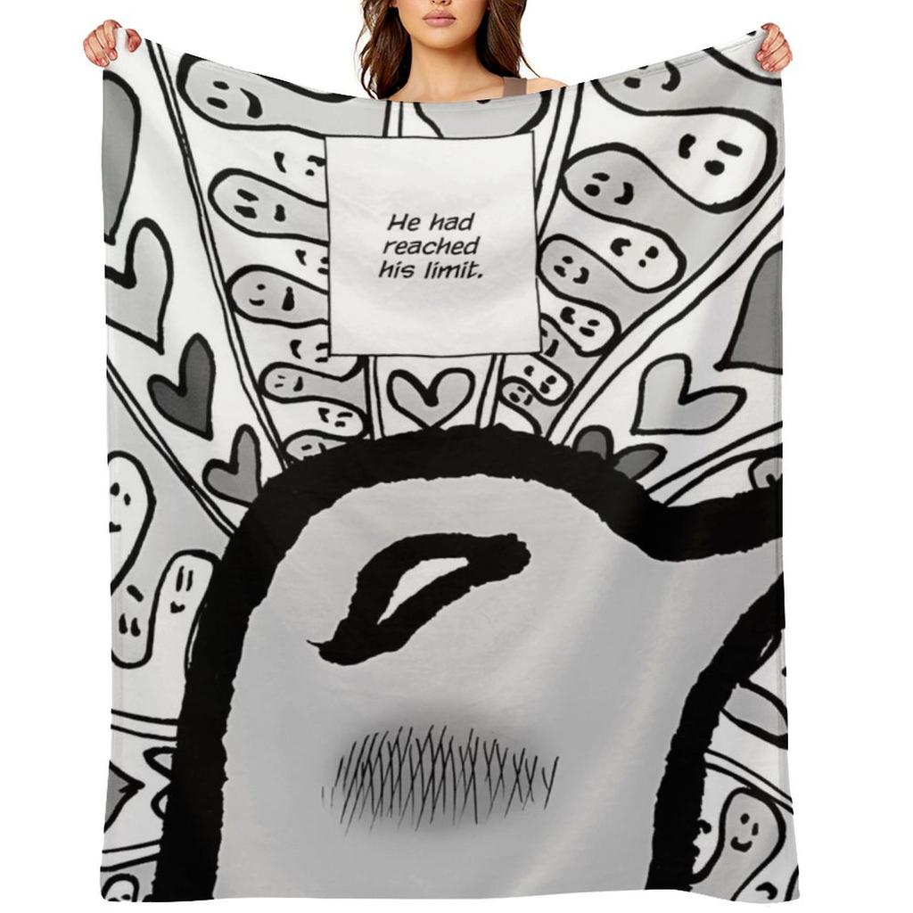 Плед Punpun Oyasumi для декоративного дивана Фланелевые одеяла для детей Походные одеяла