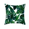 Tropical Pillow Cover Polyester Printed Leaf Cushion Case Sofa Home Decor xcm Bedroom Living Room Throw Pillowcase Gift