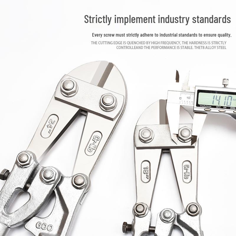 Кусачки для проволоки с высоким рычагом «Орлиный клюв» - Экономящие усилия плоскогубцы для арматуры, стали и железной проволоки