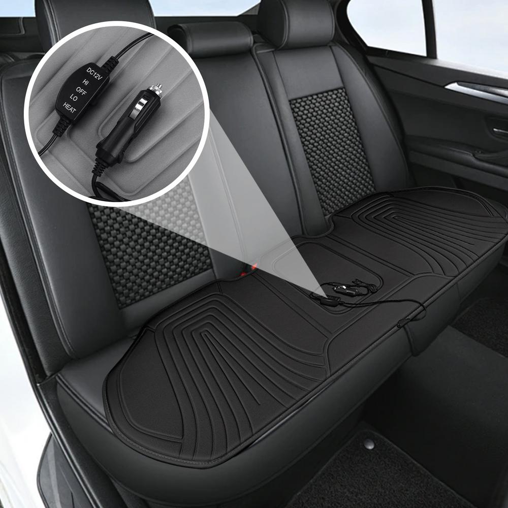 Heated Car Seat Cover 12V Seat Cushion Car Heating Cushion Winter Heated Seats Car Seat Warmer For Front/Rear Seats Cardriver