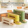 Large Capacity Automatic Egg Roller Slide Organizer Refrigerator Egg Storage Box  Kitchen