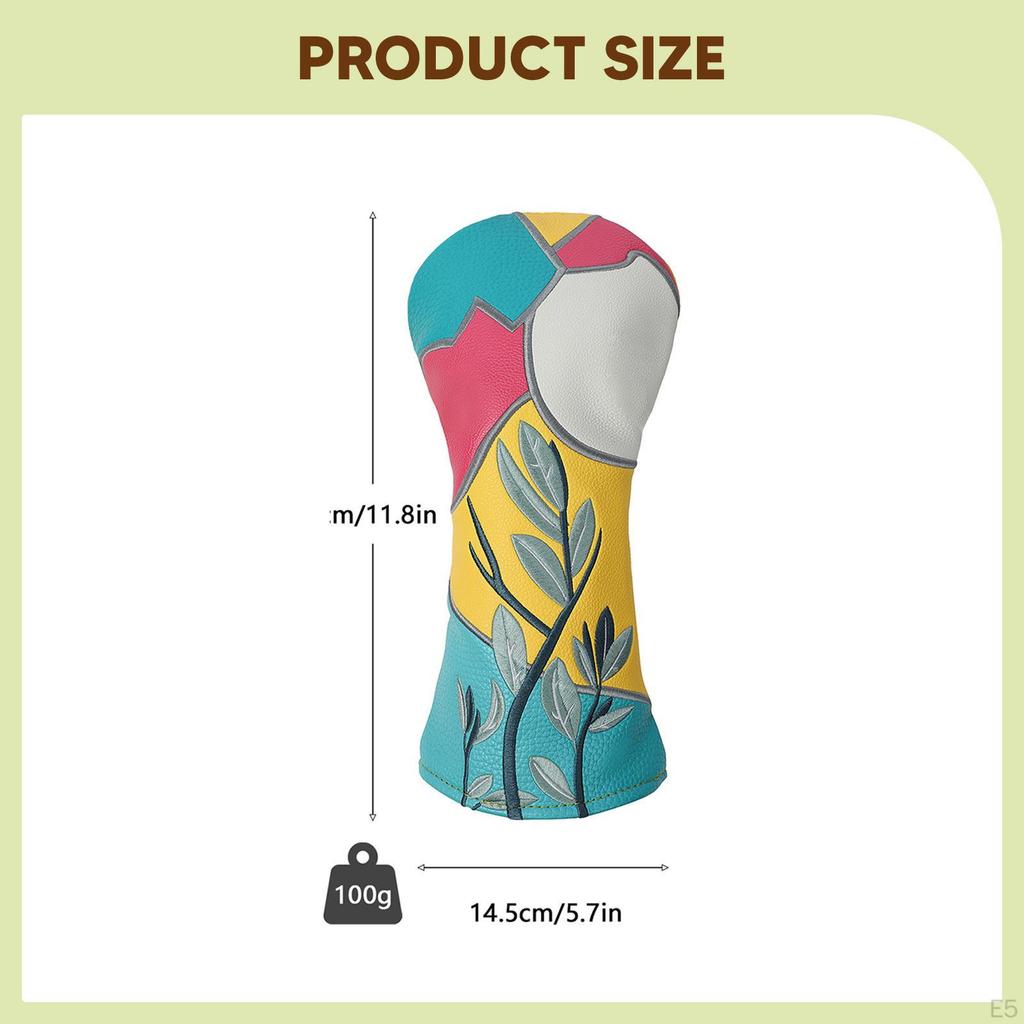 Golf Club Cover Cue Protect Case Supplies Fashion Creative Wood Headcover Protection Sleeve for