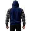 Мужская камуфляжная толстовка с капюшоном, мужская спортивная большого размера, повседневная толстовка