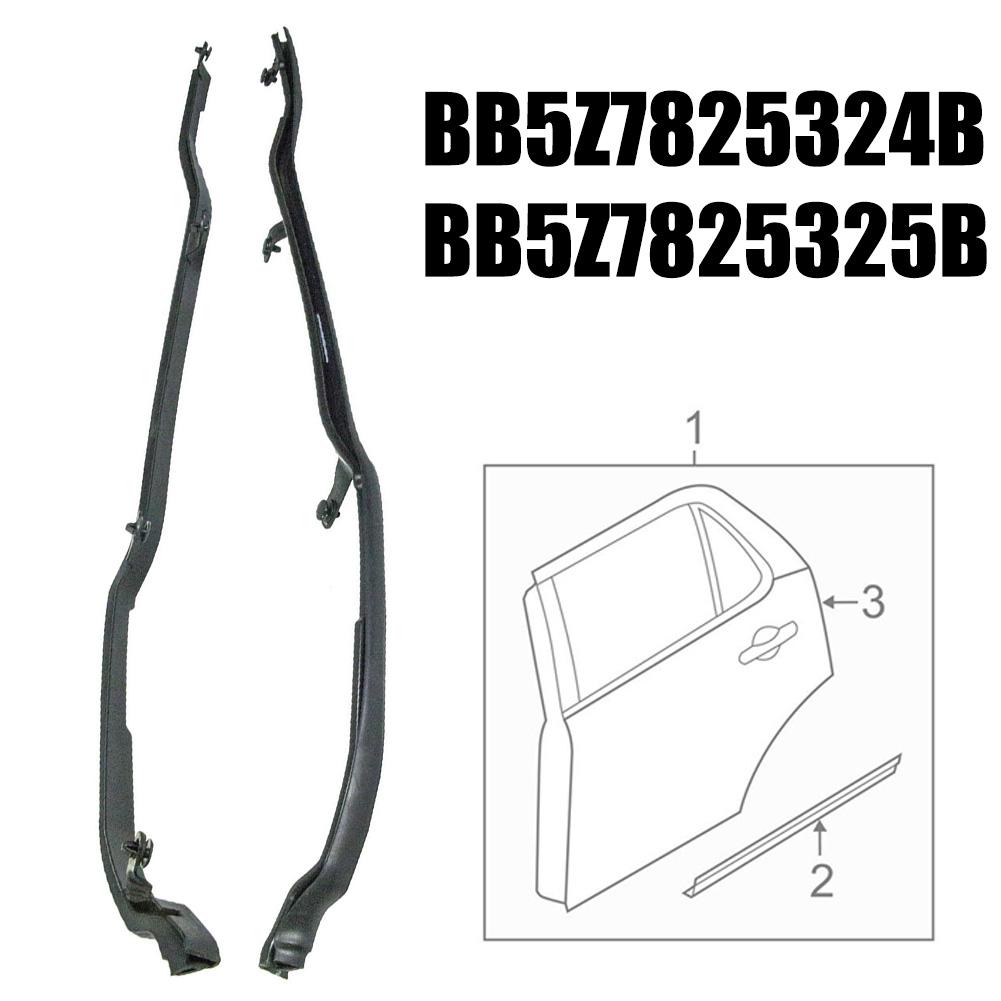 2 шт. Уплотнитель передней задней двери автомобиля, левый и правый, для Ford Explorer 2011-2019 BB5Z 7825325-B, аксессуары для деталей интерьера