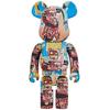 Bearbrick Basquiat 6 BASQUIAT Medicom Игрушка Высота 700 мм Жан-Мишель BE@RBRICK ЖАН-МИШЕЛЬ #6 1000% прибл.