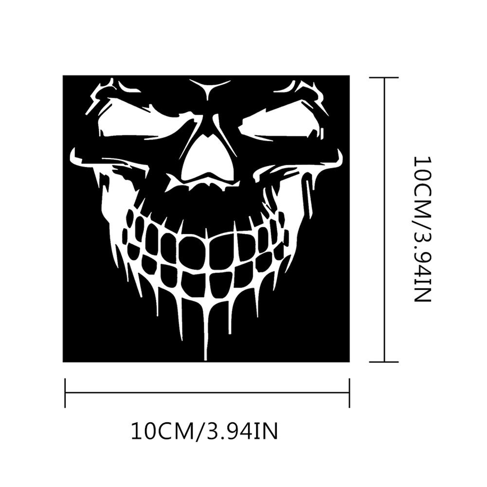Хэллоуин страшный череп наклейка автомобиль грузовик виниловая наклейка череп наклейки Хэллоуин вечерние украшения