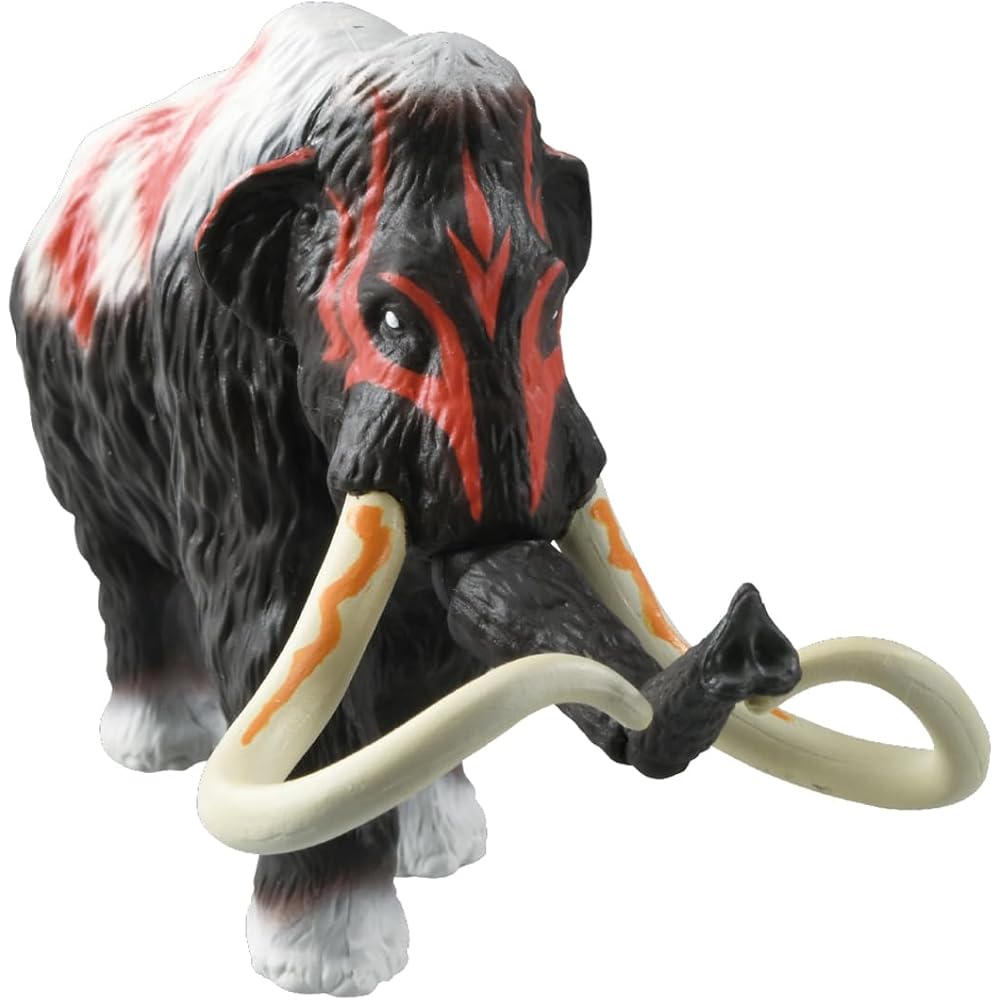 Takara Tomy Ania Adventure Kingdom Mammoth Toy for Ages 3 and Up, Animal and Dinosaur Figure