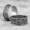 Vintage Chinese Dragon Totem Stainless Steel Mens Rings Punk Trendy for Male Boyfriend Biker Jewelry Creativity Gift