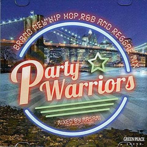 Сборник CD MASAMI GREEN PEACE SOUND Party Warriors Новый Хип-Хоп GPCD017 Green Peace JPN 2013 Япония Японский Клубный Танец