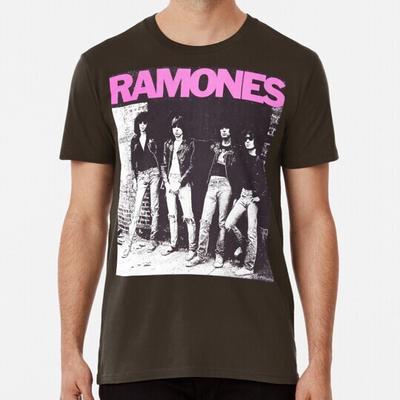 Футболка Ramones От размера Vinyl S до 5XL Сделано в США Футболка Унисекс Футболка