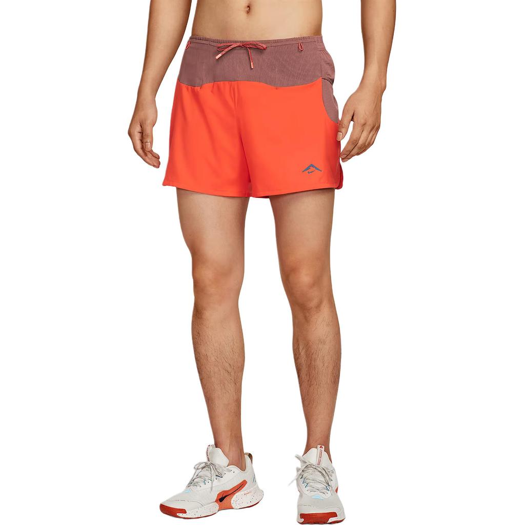 Nike Мужские беговые шорты для трейлраннинга с подкладкой 5 дюймов Dri-FIT ADV Красные HJ3573-633