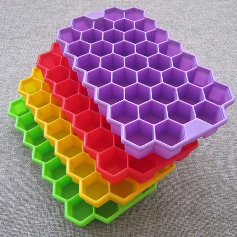 Silicone Honeycomb - Shaped Ice - Making Ice - Making DIY Tools Porous Chocolate Soap Mold