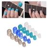 Guitar Accessories Kit Includes 20pcs Silicone Guitar Finger Protectors + 10pcs Guitar Picks + 4pcs Thumb & Finger