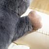Симуляция Высококачественная Плюшевая Кукла-Подушка Утконос Супер Мягкий Серый Утконос Лежащая Утка Плюшевая Игрушка Подарок