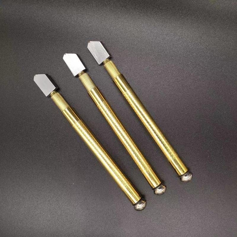 Roller Glass Cutter Diamond Tip Alloy Metal Handle Sharp Cutting Blade For Manual Glass Tile Cutting Home DIY Working Tools