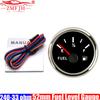 ZMFJH Pointer 2"52MM Fuel Level Gauge Red Light 0-190ohm,240-33ohm,0-90ohm Oil Tank Meter Indicator for Auto Car Boat 12V24V